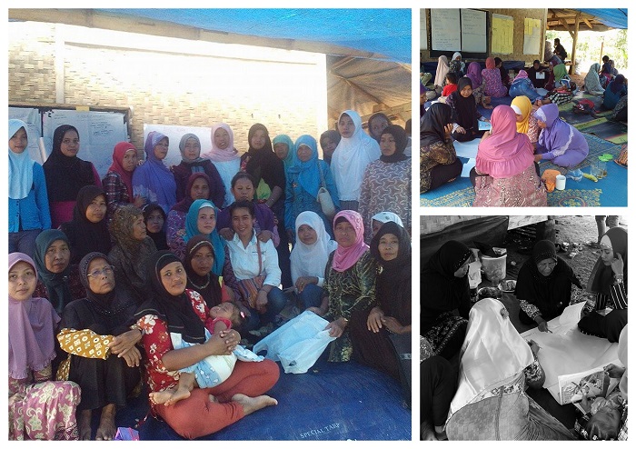 Women farmers learn to be a good cadre who can solve problems within the community. (Photo: John Sinulingga dan Yani)